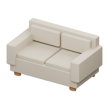 Two-seat sofa